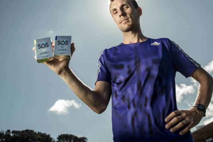 Double Olympic medallist, Nick Willis is one of many elite athletes who use SOS electrolyte sports drink.