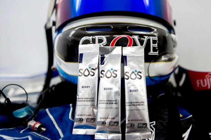 Scott McLaughlin Racing Helmet with SOS Hydration